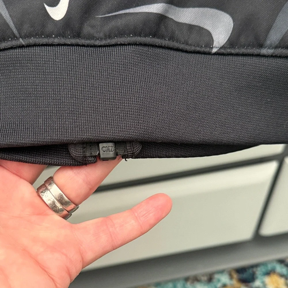 Nike Kids Black and Gray Swoosh Jacket - Picture 8 of 9